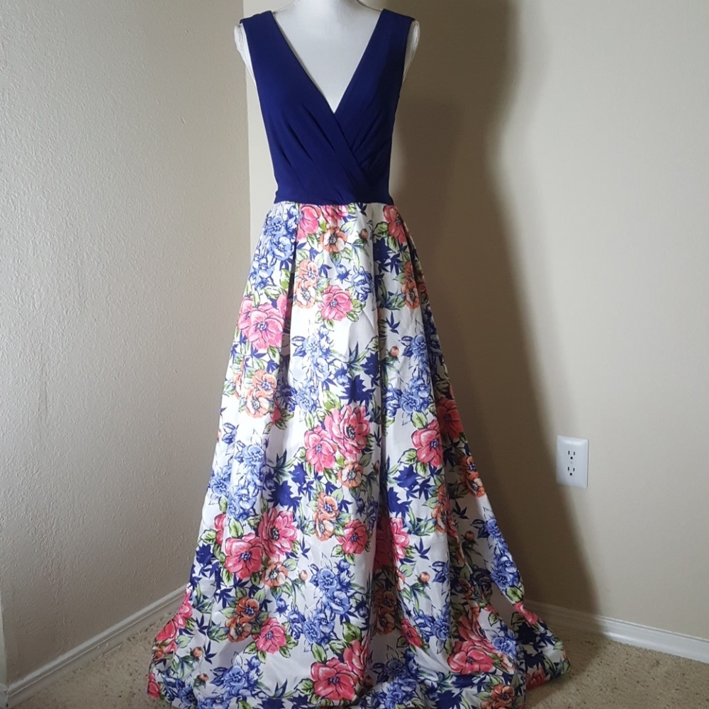 Leslie Fay Floral Dress